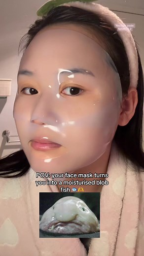 Resemblance of Face Mask: A Moisturised Blob Fish