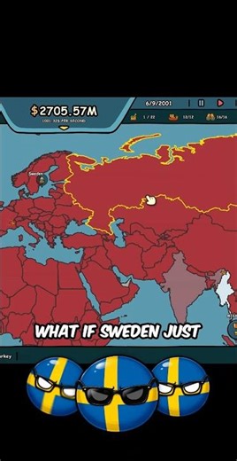 What If Sweden 🇸🇪 Won Every War? #countryballs