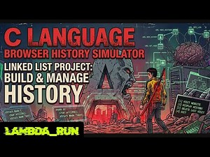 Browser History Simulator in C | Linked List Project