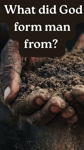 What did God form man from ? #motivation #bibleverse #biblestudy #yahonly