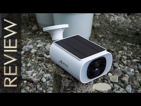 Anran C3 Battery Powered with Built-In Solar Panel Security Camera