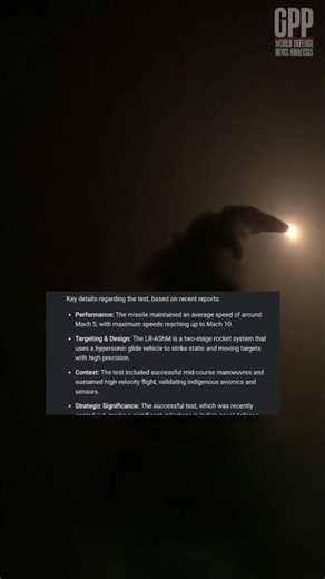 Indian Defence News : India Hypersonic Missile Test 🔥 | Mach 10 Anti-Ship Power Shocks World! #news