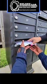 Mailbox Lock Replacement Call 839-205-6751 Delano Locksmith #locksmith #mobilelocksmith #mailboxlock