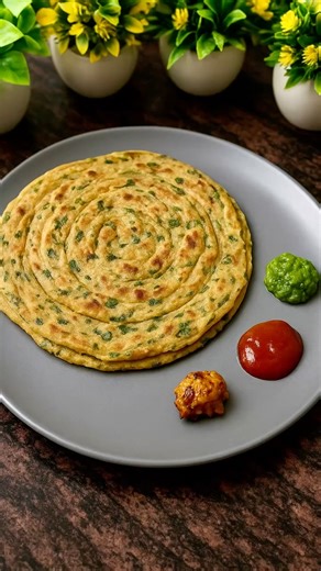 Breakfast ka King - Methi Paratha😍🔥#viral #healthyrecipe #parathareceipe #easyrecipeforbeginners