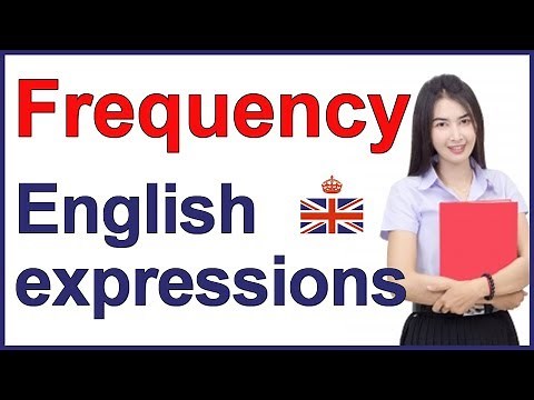 5 English expressions to describe FREQUENCY - English vocabulary