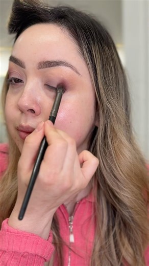 Mauve rose eyeshadow tutorial 💕 #makeupideas #makeupvideos