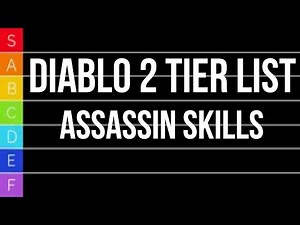 Diablo 2 TIER LIST - Assassin Skills