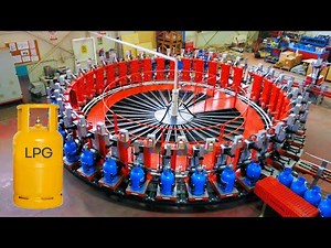 Amazing Manufacturing Process of LPG Gas Cylinders Satisfying Industry Machines Technology
