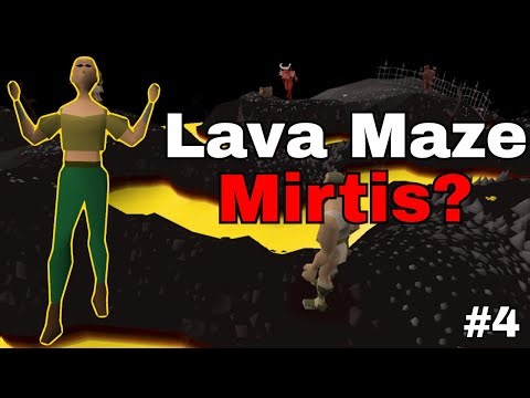 Ar išgyvensiu Lava Maze? | OSRS ONE LIFE #4