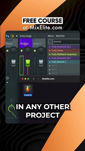 Copy and Paste Mixer Channels #shorts