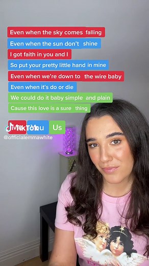 Sing with Me Duet: Sure Thing ft. Emma White | Lyrics Included