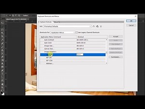 Adobe Photoshop CS6 / CC Tutorials : Customize / Create Shortcut Key