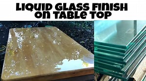 164K views · 10K reactions | #liquidglassfinish #epoxyresin #tabletopcoat | Paint & varnish solution | Facebook
