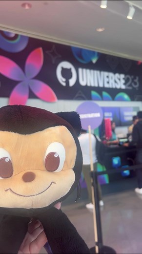 Immaculate Vibes at GitHub Universe Event