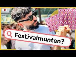 Waarom je op festivals nog met muntjes betaalt