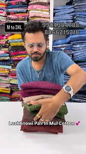 ✨ Beautiful Lucknowi Suit Set in Premium Mul Cotton ✨ Perfect for special occasions, this elegant suit set features authentic Lucknowi-style embroidery, offering a rich and graceful look. Paired with a comfortable cotton pant and a matching dupatta, it’s designed for both style and comfort. ✔ Premium mul cotton fabric ✔ Exquisite Lucknowi-style embroidery ✔ Soft, breathable & comfortable ✔ Ideal for festivals, functions & celebrations ✔ Available sizes: M to 3XL ✔ Free Shipping Across India 📞 F