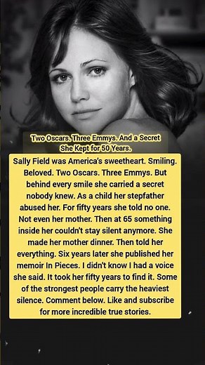 Sally Field’s Hidden Truth 💔 | 50 Years of Silence Finally Revealed