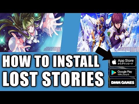 HOW TO INSTALL CODE GEASS LOST STORIES On a Mobile Android and PC (DMM Games Player)