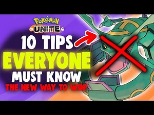 10 NEW Tips in Pokemon Unite EVERYONE Must Know! | The NEW Way to WIN!