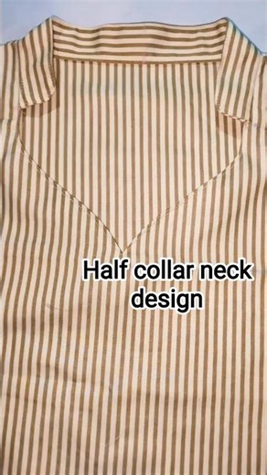 Half coller neck design part 1#shorts #trending #stitching #dress #fashion