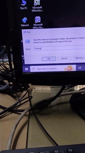 HOW TO CLEAN TEMP% FILE HOW TO DELETE TEMPORARY FILE #computer