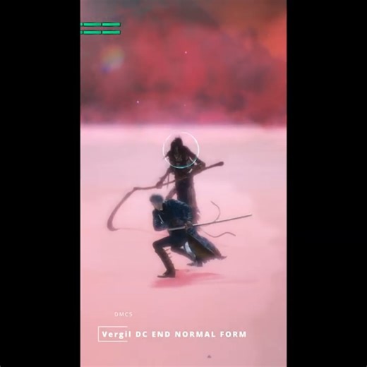 Vergil DC End in slow motion DT vs Normal Form #gaming #gta #automobile #games