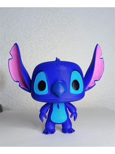Figura coleccionable impresa en 3D 💙✨ Diseño estilo cartoon con acabado detallado, colores vibrantes y tamaño ideal para decorar escritorio, repisa o vitrina. Ligera, resistente y hecha con materiales de calidad. Perfecta para fans, coleccionistas o como regalo original 🎁 También se pueden hacer pedidos personalizados 👀📩 #Stitch #Disney #impresion3d #coleccionables #decoracion