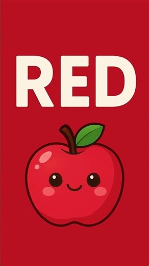 Learn Colors - RED