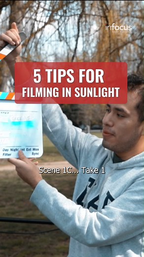 5 Great Tips for Shooting in Direct Sunlight! 🌞🎥 Working with natural light can be just as annoying as setting up lighting equipment, if you don't know how to shape it to fit your production. Check out some of our tips for getting better shots when filming during bright sunny weather! 🎬 Get the professional training to capture perfect shots in unforgiving locations: https://infocusfilmschool.com/film-production/ | InFocus Film School