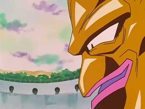 Goku becomes ssj4 against Nuova Shenron