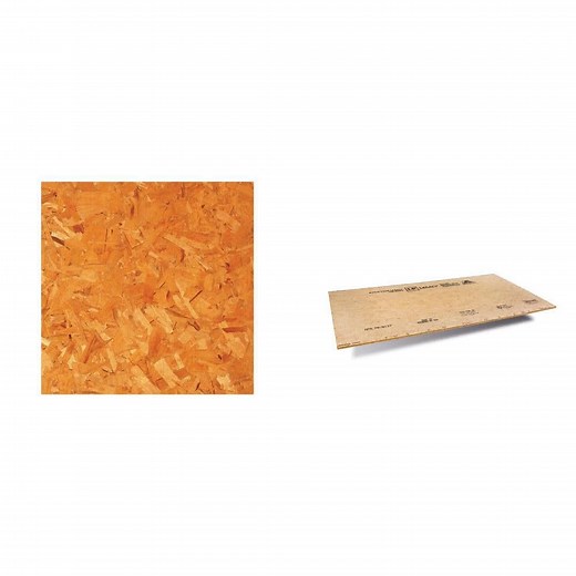 7/16 in. OSB Sheathing Panel (4 ft. x 8 ft.) and 23/32 in. Tongue and Groove OSB Sub-Floor (4 ft. x 8 ft.) Combo - The Home Depot