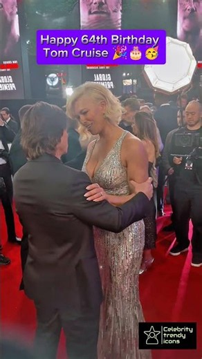Tom Cruise hugs Hannah Waddingham at Red Carpet Event ♥️♥️ #tomcruise #hannahwaddingham