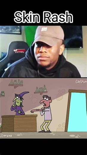 Skin Rash funny 🤣 #funny #comedy #memes #anime #shorts