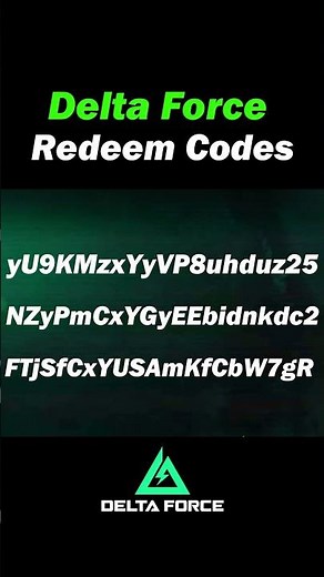 Redeem Codes in Delta Force 🔥 Redeem ASAP #deltaforce #deltaforcegame #shorts