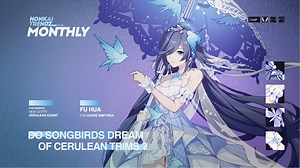 9K views · 1.3K reactions |  [Azure Empyrea]'s new outfit [Cerulean Court] coming soon! I once again dream of that court, where a girl as dazzling as a doll rests. She reads me silently and emotionlessly, yet I find myself in her eyes... | Honkai Impact 3 | Facebook