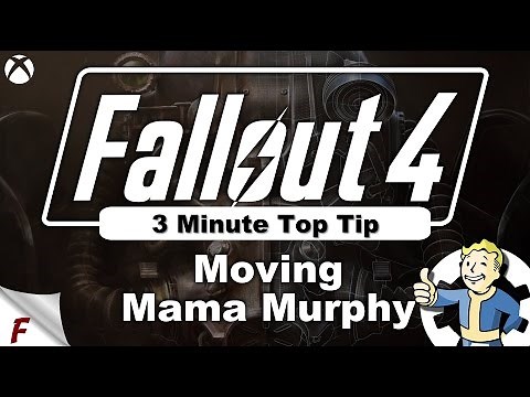 Fallout 4 How to Move Mama Murphy's Chair