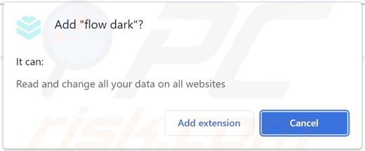 Flow Dark Browser Hijacker