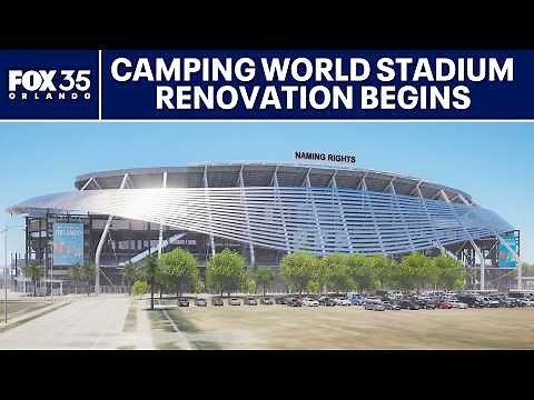 Construction begins on $400 million Camping World Stadium renovation