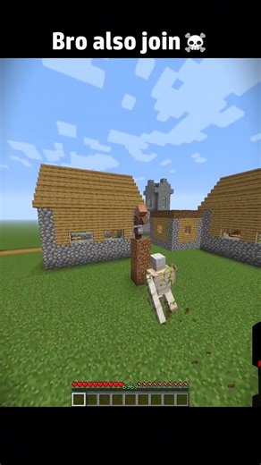 Minecraft Crazy Funny Moment 😂 | Villager Did Something Weird! #shorts