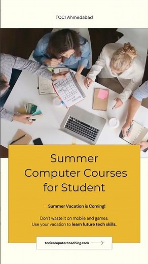 Summer Computer Courses for Students | Learn Python, AI & Coding #coding #shorts #tcci