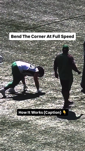 Defensive Lineman Academy (Skool) on Instagram: "👇 How it works: • Set up 4 pop-up bags in a square, each bag about 5 yards apart • On movement, explode out full speed to the second bag, this represents the O-line set point • At the second bag, dip and aggressively bend the corner to the third bag • Stay low, keep speed, and bend again at the third bag • Finish through the fourth bag like it’s the QB"