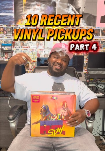 10 recent vinyl pickups (Part 4) that I couldn’t wait to open. Check out some of these dope vinyl LP’s. What have you picked up recently? Let me know #BlessedB33ZY #VinylCollection #VinylPickups #VinylCollector #TheB33ZNest