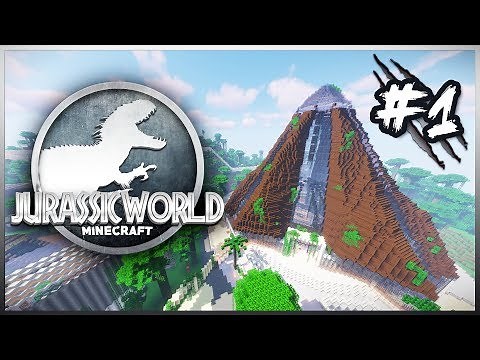 Minecraft Jurassic World Origins - WELCOME TO JURASSIC WORLD! - Ep 1 (Minecraft Roleplay)