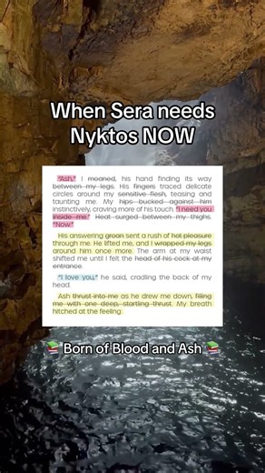 When Sera Needs Nyktos in Born of Blood and Ash #romantasybooks #books #bookquotes #romantasyrecs