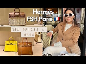 Hermes New Prices & Bag Styles- Mini Kelly Picnic, Jypsiere, Lindy, Birkin | Paris FSH Shopping Vlog