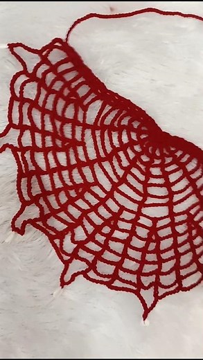 Crochet Spider Web Bandana 🕸️ | Easy Beginner Tutorial | Trendy Crochet Head Scarf