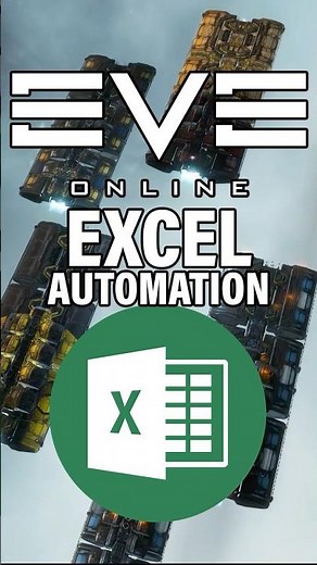 Automating EVE Online with Excel Add‑In | Invention, Manufacturing & Market Restocking