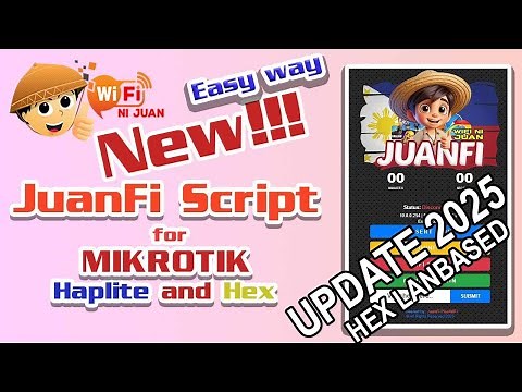 JuanFi New Scripts Easy to Config Update 2025 (HEX LANBASED)