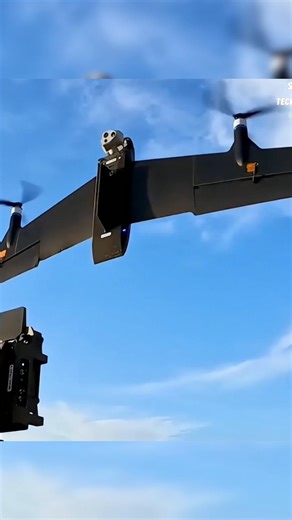 Robotic Arm for fixed wing drones #defencenews #shorts #drone