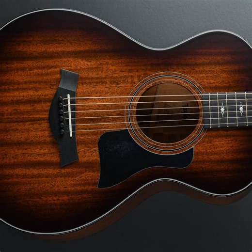 Taylor 322e 12-Fret with V-Class Bracing - Shaded Edgeburst | Reverb